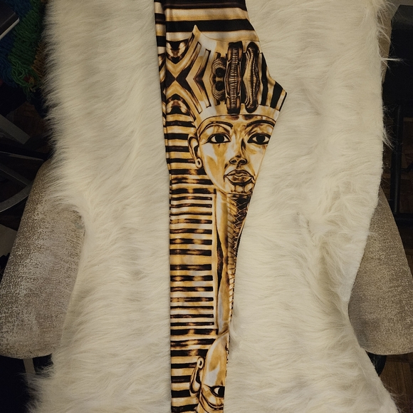 King Tut Leggings Blackmilk Clothing Small - Picture 2 of 2